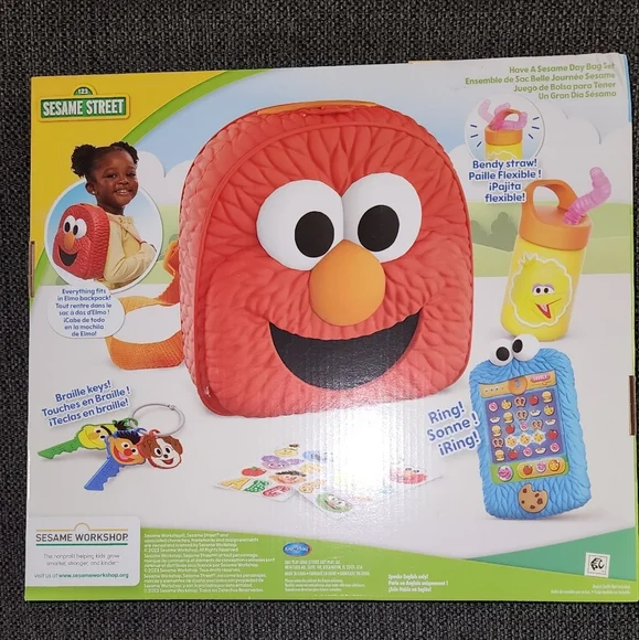 Sesame Street Have A Sesame Day 7-piece Bag Set, Dress Up Pretend Play, Kids Toy - Picture 8 of 16